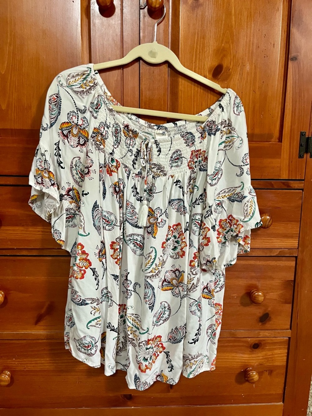 Terra & Sky Boho Top - 14